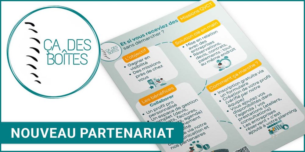 Nouveau Partenariat : Ça Des Boîtes