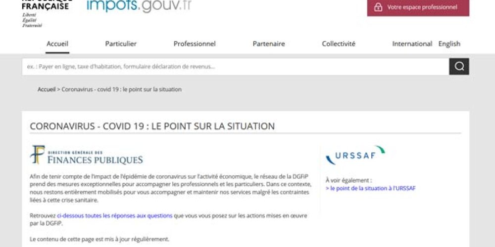 FAQ – Les actions mises en œuvre par la DGFiP