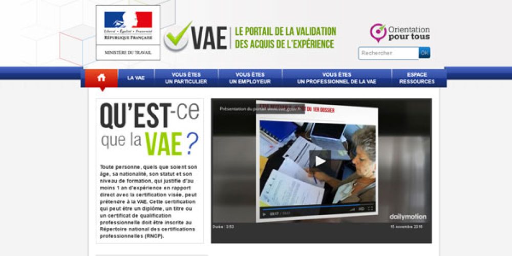 Qu&rsquo;est-ce que la VAE ?