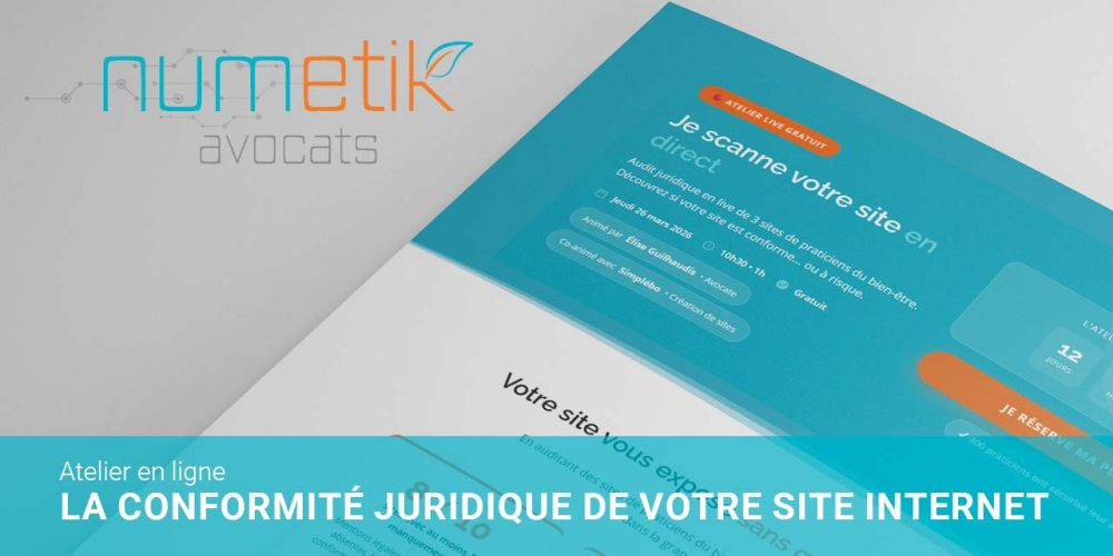 [Atelier] Conformité juridique de votre site internet