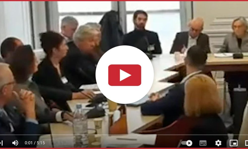 [Vidéos] Colloque à l&rsquo;Assemblée nationale