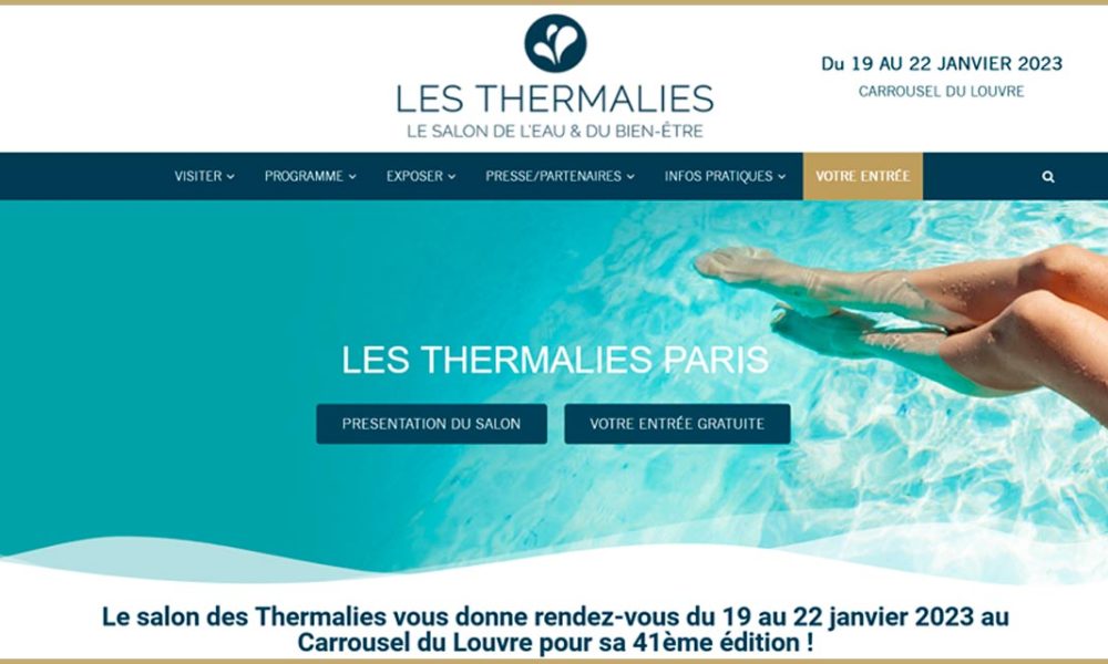 Les Thermalies, salon de l&rsquo;eau et du bien-être