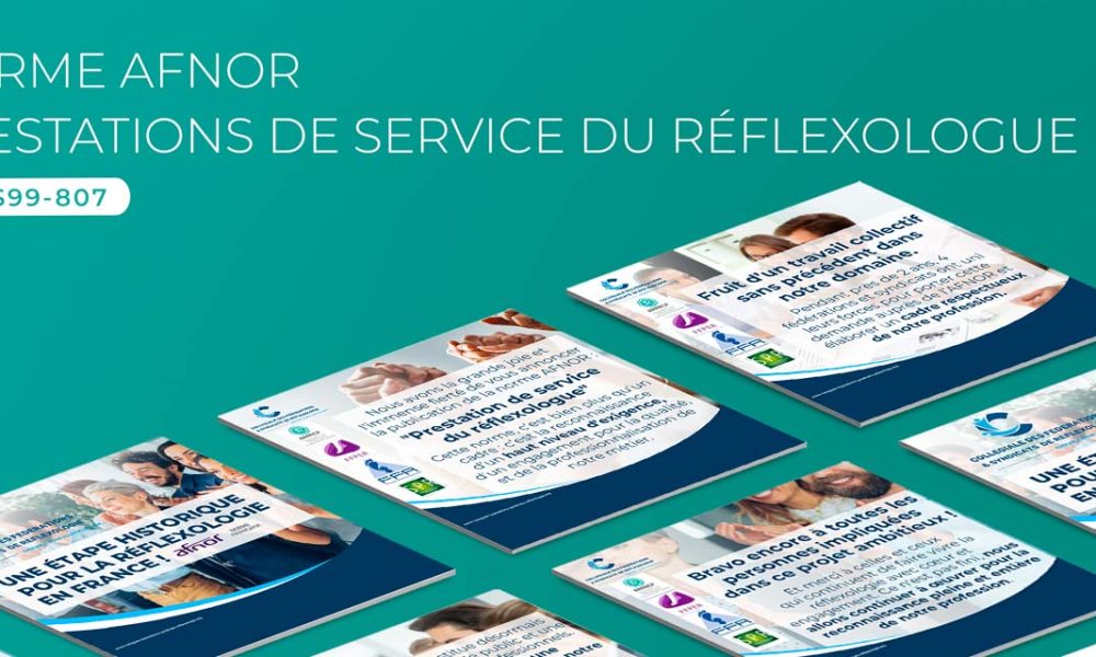 Norme AFNOR NF S99-807 publiée : Prestations de service du réflexologue