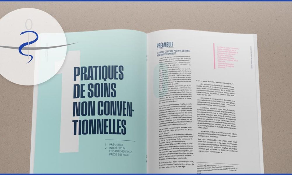 Rapport de l&rsquo;Ordre des médecins sur les pratiques de soins non conventionnelles